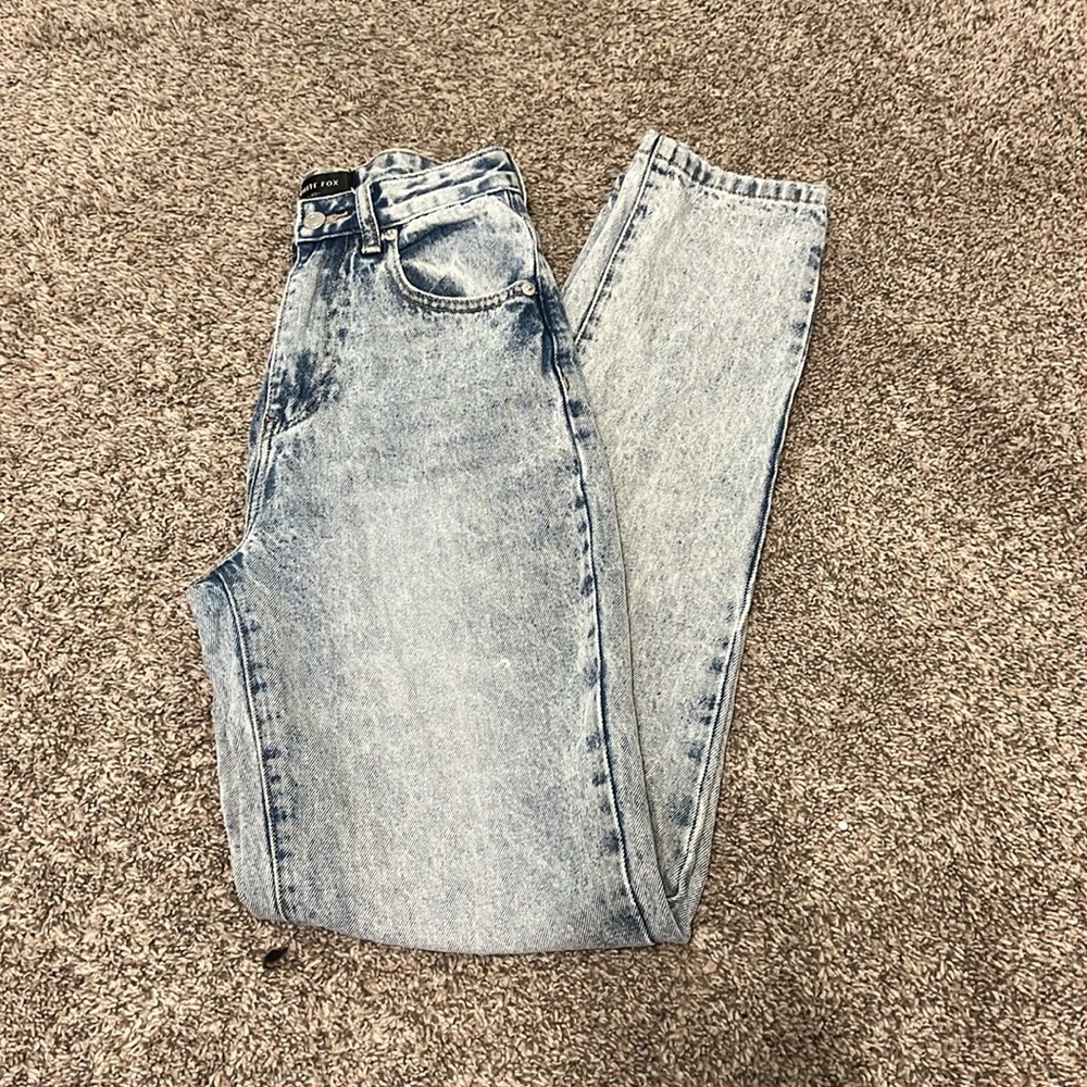 White Fox Straight Jeans